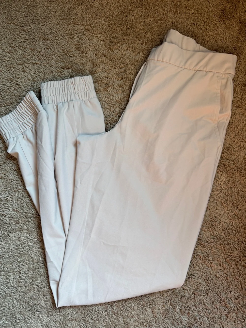 $100 NEW Nike Flex UV Golf Joggers Womens Large Light Orewood ck5811 104